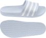 Adidas Perfor ce Adilette Aqua badslippers lichtblauw wit - Thumbnail 3