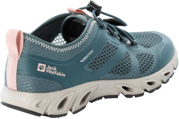 Jack Wolfskin Breezer Vent Support System Low Women Zomerschoenen Dames bluish grey rose