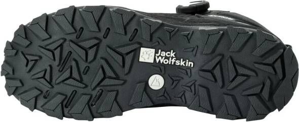 Jack Wolfskin Cyrox Texapore Dial Mid Kids Waterdichte wandelschoenen Kinderen black