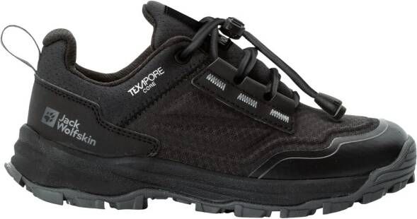 Jack Wolfskin Cyrox Texapore Low Kids Waterdichte wandelschoenen Kinderen black