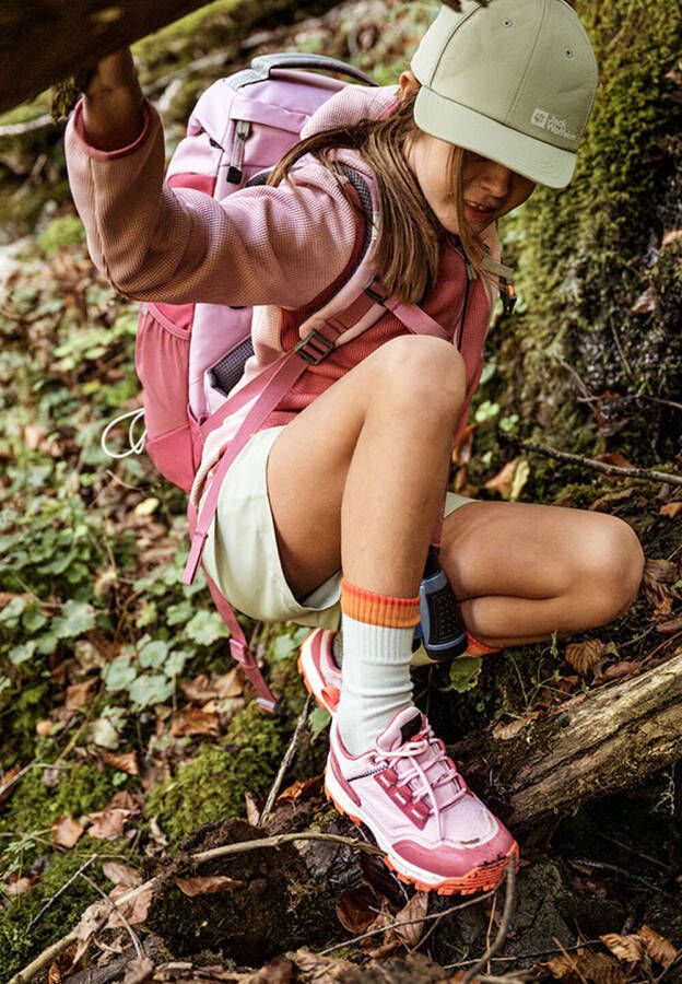 Jack Wolfskin Cyrox Texapore Low Kids Waterdichte wandelschoenen Kinderen soft pink