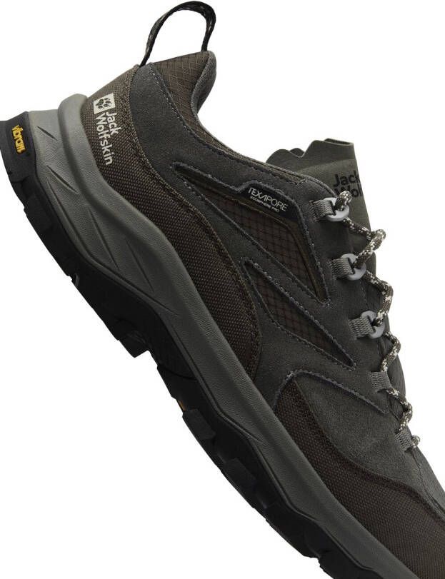 Jack Wolfskin Cyrox Texapore Low Men Waterdichte wandelschoenen Heren cold coffee