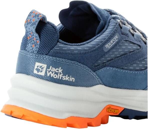 Jack Wolfskin Cyrox Texapore Low Women Waterdichte wandelschoenen Dames Elemental Blue