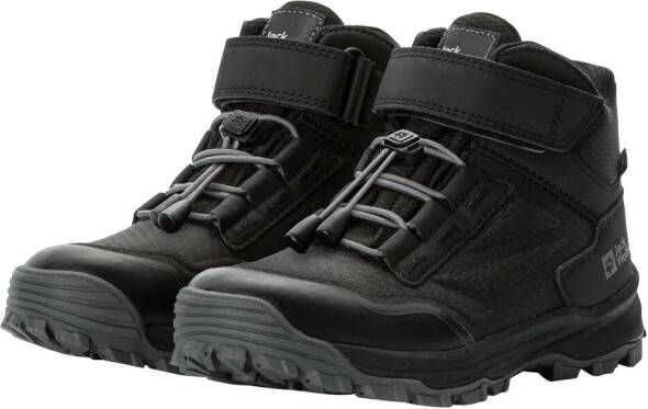 Jack Wolfskin Cyrox Texapore Mid Kids Waterdichte wandelschoenen Kinderen black