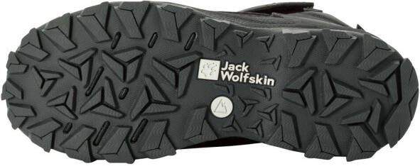 Jack Wolfskin Cyrox Texapore Mid Kids Waterdichte wandelschoenen Kinderen black