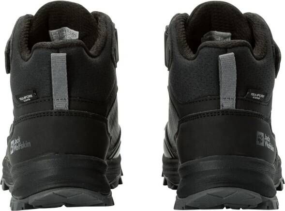 Jack Wolfskin Cyrox Texapore Mid Kids Waterdichte wandelschoenen Kinderen black