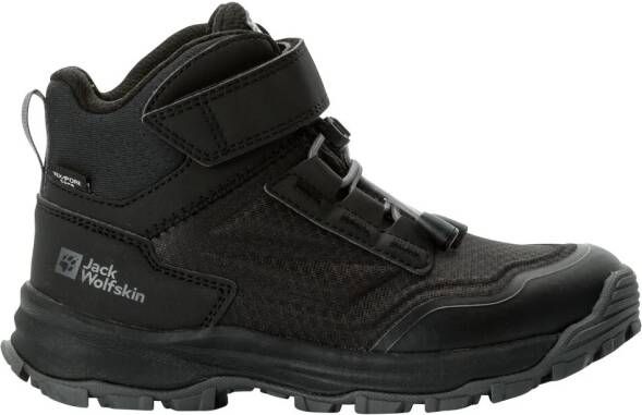 Jack Wolfskin Cyrox Texapore Mid Kids Waterdichte wandelschoenen Kinderen black