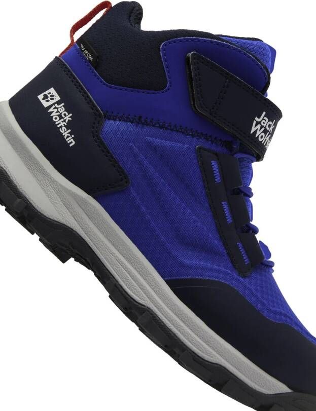 Jack Wolfskin Cyrox Texapore Mid Kids Waterdichte wandelschoenen Kinderen crisp cobalt