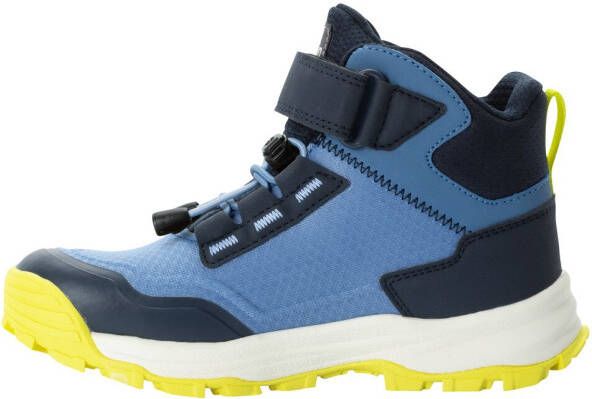 Jack Wolfskin Cyrox Texapore Mid Kids Waterdichte wandelschoenen Kinderen elemental blue