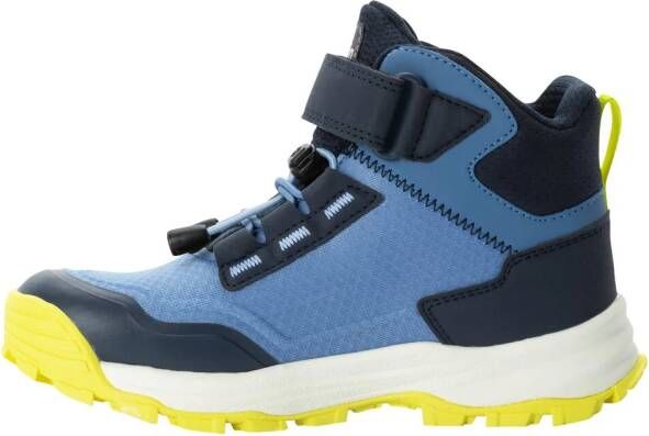 Jack Wolfskin Cyrox Texapore Mid Kids Waterdichte wandelschoenen Kinderen elemental blue