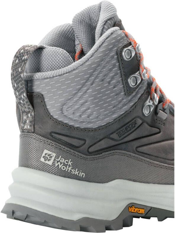 Jack Wolfskin Cyrox Texapore Mid Women Waterdichte wandelschoen Dames pebble