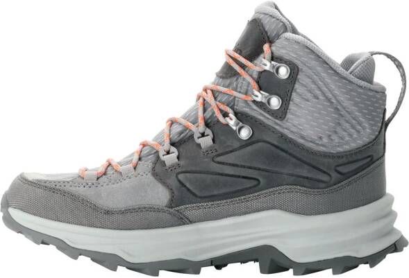 Jack Wolfskin Cyrox Texapore Mid Women Waterdichte wandelschoen Dames pebble