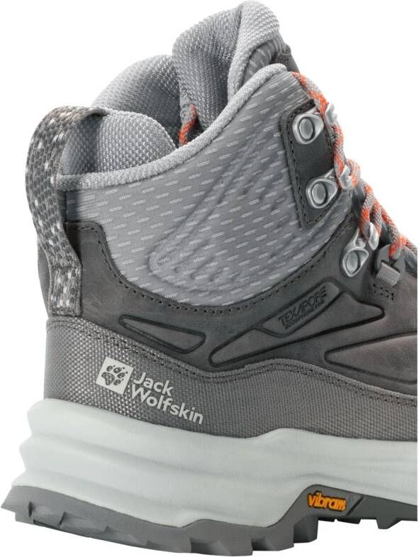 Jack Wolfskin Cyrox Texapore Mid Women Waterdichte wandelschoen Dames pebble