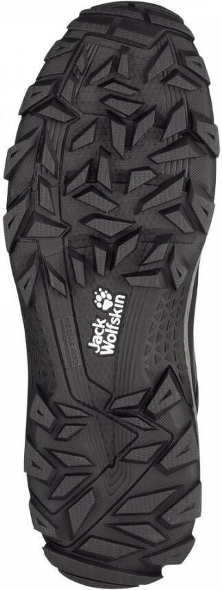 Jack Wolfskin Downhill Texapore Mid Men Waterdichte heren wandelschoenen 45 zwart black grey