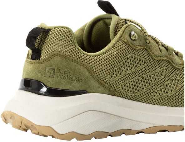 Jack Wolfskin Dromoventure Knit Low Women Outdoor schoenen Dames Bay Leaf