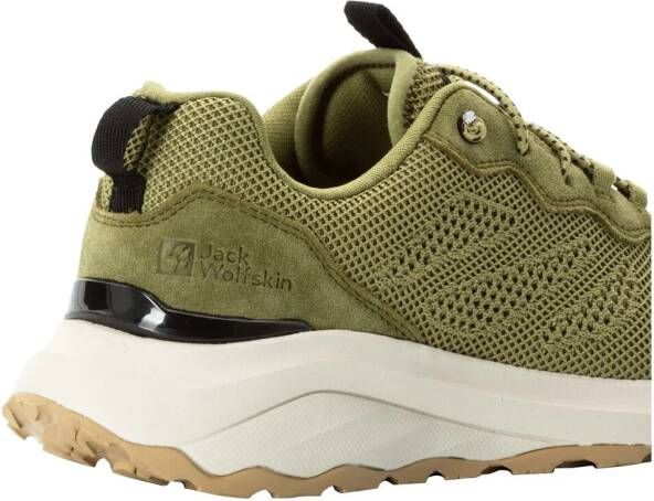 Jack Wolfskin Dromoventure Knit Low Women Outdoor schoenen Dames Bay Leaf