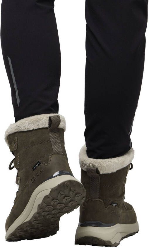 Jack Wolfskin Dromoventure Texapore High Women Waterdichte winterschoenen Dames cold coffee