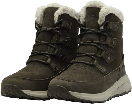 Jack Wolfskin Dromoventure Texapore High Women Waterdichte winterschoenen Dames cold coffee