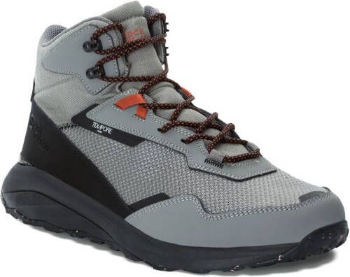 Jack Wolfskin Dromoventure Texapore Mid Men Waterdichte outdoor-schoenen Heren smokey grey