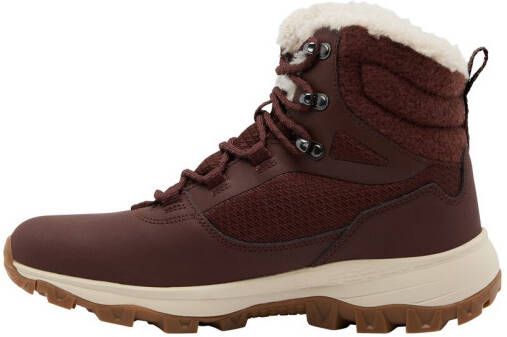 Jack Wolfskin Everquest Texapore High Women Waterdichte winterschoenen Dames Dark Mahogany