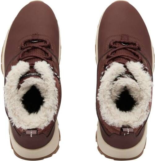 Jack Wolfskin Everquest Texapore High Women Waterdichte winterschoenen Dames Dark Mahogany