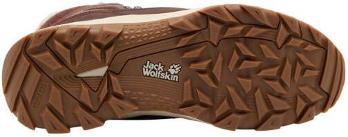 Jack Wolfskin Everquest Texapore High Women Waterdichte winterschoenen Dames Dark Mahogany