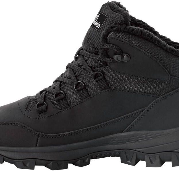 Jack Wolfskin Everquest Texapore Mid Men Waterdichte winterschoenen Heren black