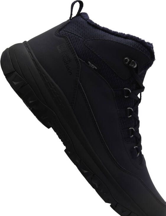 Jack Wolfskin Everquest Texapore Mid Men Waterdichte winterschoenen Heren dark navy