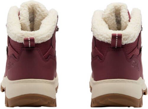 Jack Wolfskin Everquest Texapore Mid Women Waterdichte winterschoenen Dames red ochre