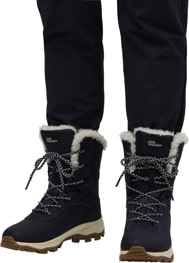 Jack Wolfskin Everquest Texapore Snow High Women Waterdichte winterlaarzen Dames dark navy