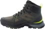 Jack Wolfskin Force Striker Texapore Mid Men Waterdichte wandelschoenen Heren Lime Dark Green - Thumbnail 2