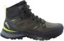 Jack Wolfskin Force Striker Texapore Mid Men Waterdichte wandelschoenen Heren Lime Dark Green - Thumbnail 4