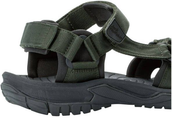 Jack Wolfskin Lakewood Ride Sandal Men Trekkingsandaal Heren island moss