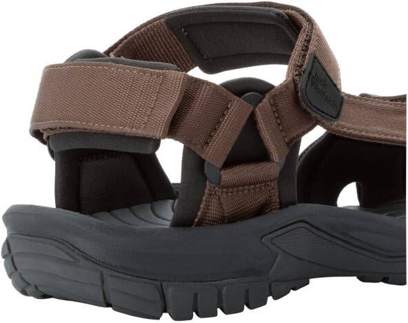 Jack Wolfskin Lakewood Ride Sandal Men Trekkingsandaal Heren Tabacco