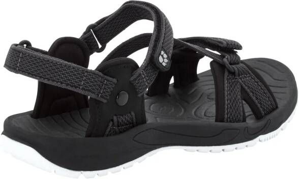 Jack Wolfskin Lakewood Ride Sandal Women Duurzame trekkingsandalen Dames black