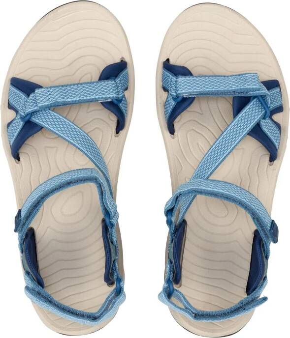 Jack Wolfskin Lakewood Ride Sandal Women Duurzame trekkingsandalen Dames Elemental Blue