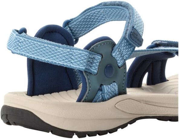 Jack Wolfskin Lakewood Ride Sandal Women Duurzame trekkingsandalen Dames Elemental Blue