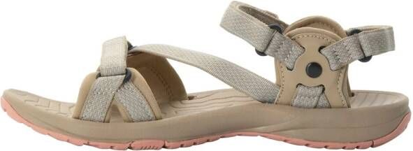 Jack Wolfskin Lakewood Ride Sandal Women Duurzame trekkingsandalen Dames sand storm