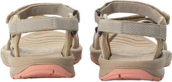 Jack Wolfskin Lakewood Ride Sandal Women Duurzame trekkingsandalen Dames sand storm