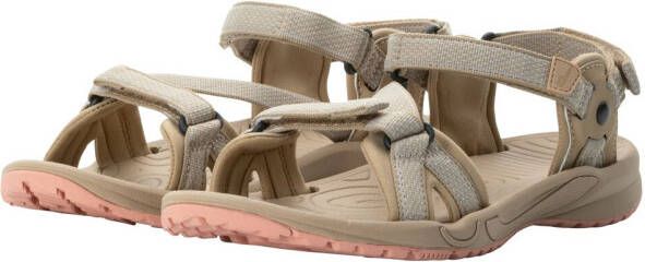 Jack Wolfskin Lakewood Ride Sandal Women Duurzame trekkingsandalen Dames sand storm