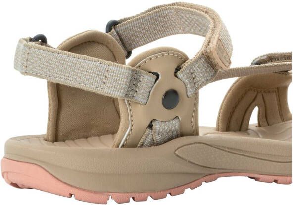 Jack Wolfskin Lakewood Ride Sandal Women Duurzame trekkingsandalen Dames sand storm