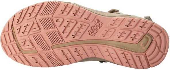 Jack Wolfskin Lakewood Ride Sandal Women Duurzame trekkingsandalen Dames sand storm