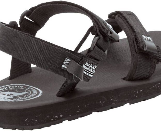 Jack Wolfskin Outfresh Sandal Women Duurzame trekkingsandalen Dames 39.5 zwart black light grey