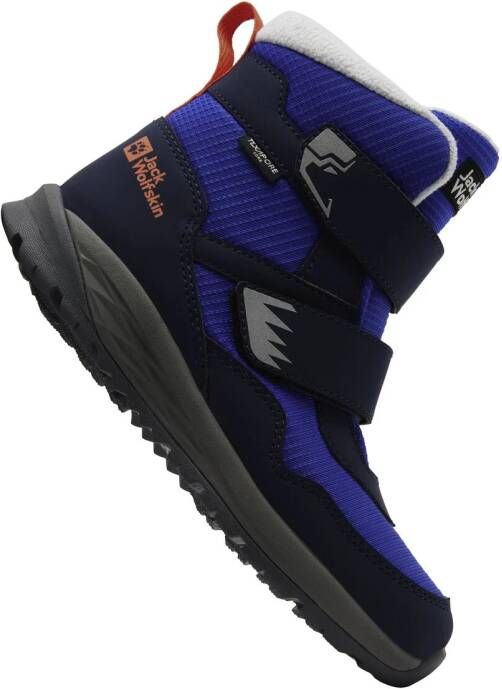 Jack Wolfskin Polar Bear-b Texapore Mid VC Kids Winterschoenen Kinderen crisp cobalt