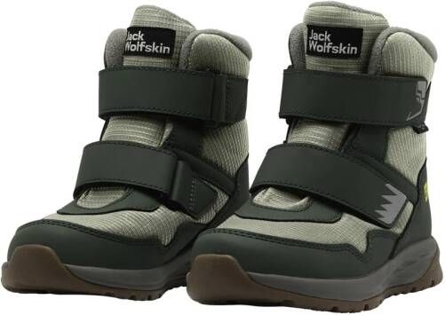 Jack Wolfskin Polar Bear-b Texapore Mid VC Kids Winterschoenen Kinderen slate green