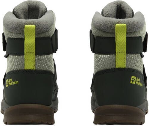 Jack Wolfskin Polar Bear-b Texapore Mid VC Kids Winterschoenen Kinderen slate green