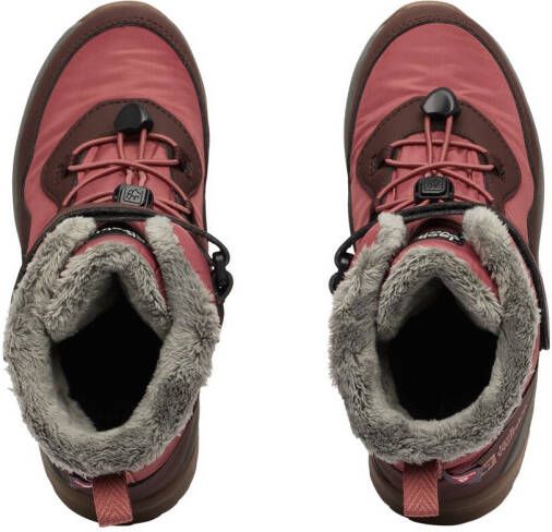 Jack Wolfskin Polar Bear-g Texapore High VC Kids Waterdichte winterlaarzen Kinderen Dark Mahogany