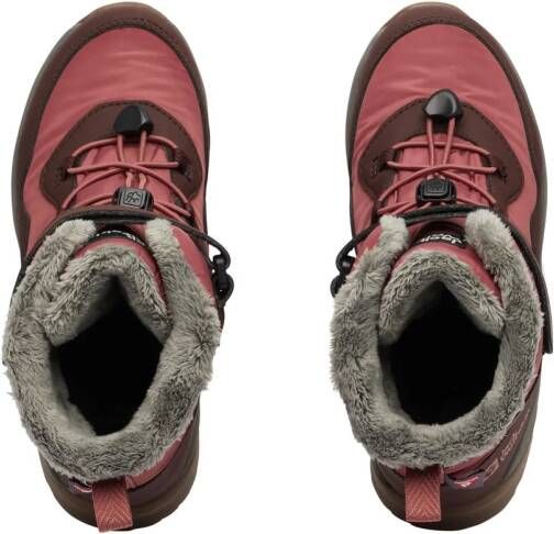 Jack Wolfskin Polar Bear-g Texapore High VC Kids Waterdichte winterlaarzen Kinderen Dark Mahogany