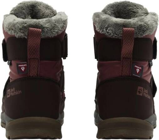 Jack Wolfskin Polar Bear-g Texapore Mid VC Kids Winterschoenen Kinderen Dark Mahogany