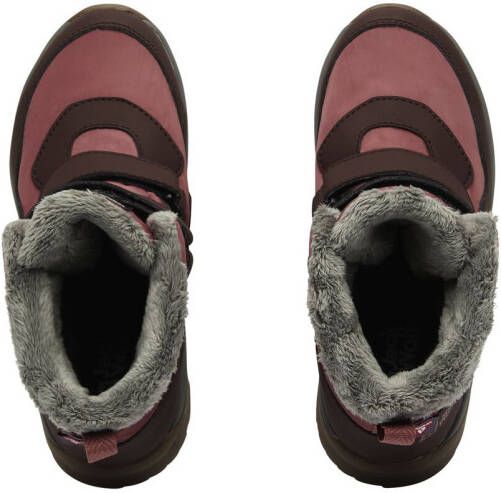 Jack Wolfskin Polar Bear-g Texapore Mid VC Kids Winterschoenen Kinderen Dark Mahogany